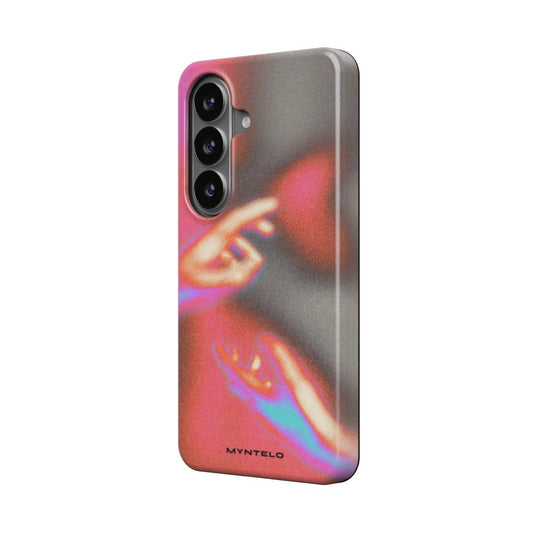 Tactus Magnetic Tough Case for Samsung Galaxy by MYNTELO, angled side view