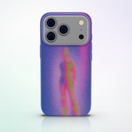 Calor MagSafe Tough Phone Case by MYNTELO, straight-on back view