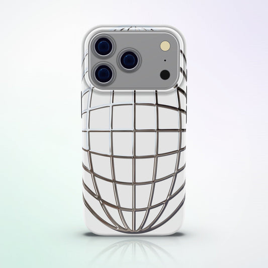 Reticulum MagSafe Tough Phone Case by MYNTELO, straight-on back view
