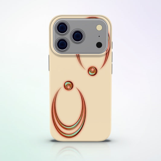 Telios MagSafe Tough Phone Case by MYNTELO, straight-on back view