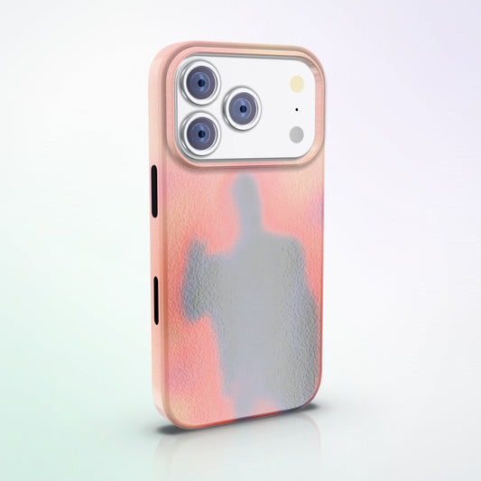 Umbra MagSafe Tough Phone Case by MYNTELO, angled back view on an iPhone