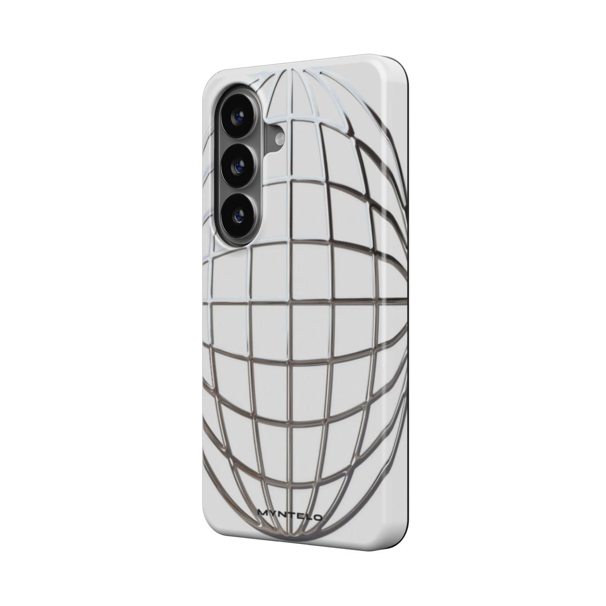 Reticulum Magnetic Tough Case for Samsung Galaxy by MYNTELO, angled side view