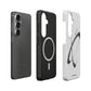 Flux Magnetic Tough Case for Samsung Galaxy by MYNTELO, layers: phone, black TPU liner with magnetic ring, printed shell