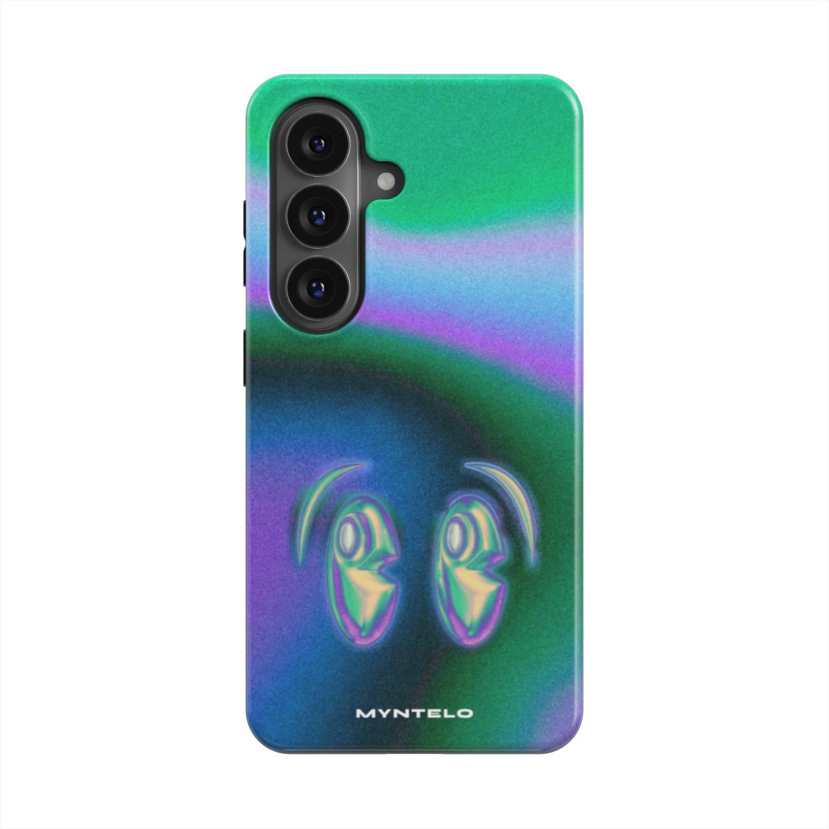 Viridian Magnetic Tough Case for Samsung Galaxy by MYNTELO, back view