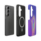 Spiritus Magnetic Tough Case for Samsung Galaxy by MYNTELO, layers: phone, black TPU liner with magnetic ring, printed shell