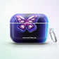 Monarch AirPods Case by MYNTELO, front view