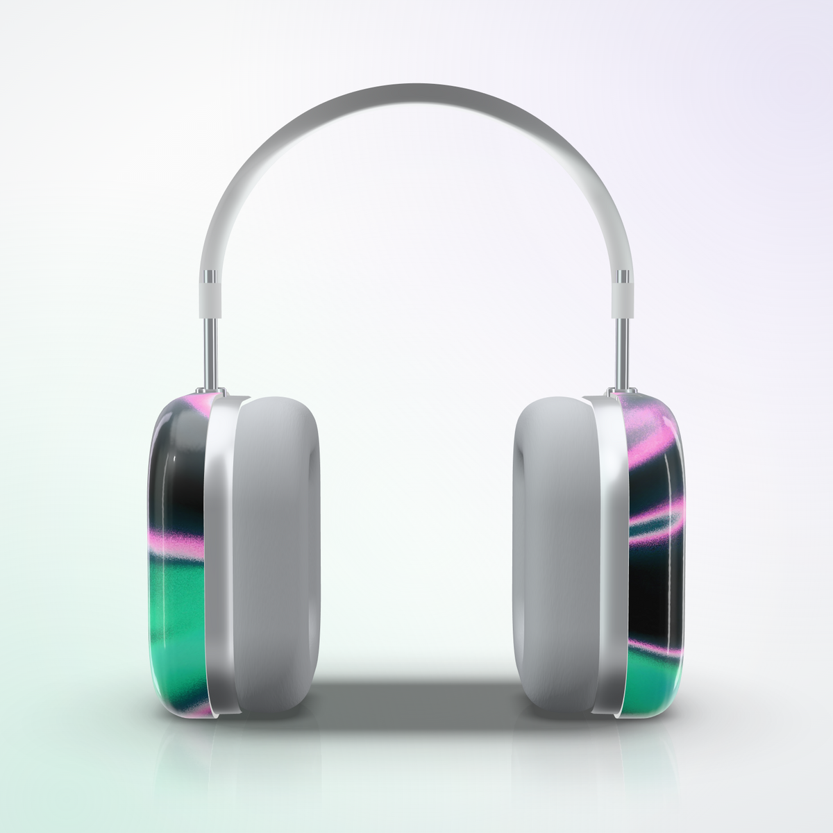 Mirage AirPods Max Case by MYNTELO, front view