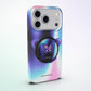 Monarch Magnetic Grip by MYNTELO, angled view on the phone