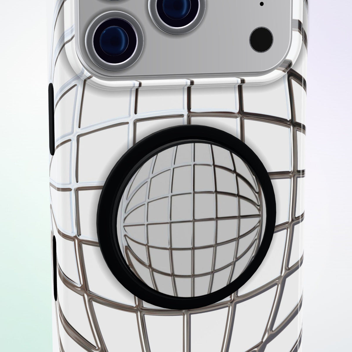 Reticulum Magnetic Grip by MYNTELO, close-up of the grip