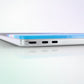Monarch MacBook Case by MYNTELO, edge close-up with port cut-outs