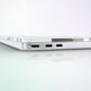 Reticulum MacBook Case by MYNTELO, edge close-up with port cut-outs