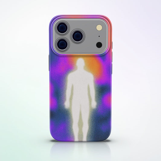 Anima MagSafe Tough Phone Case by MYNTELO, straight-on back view