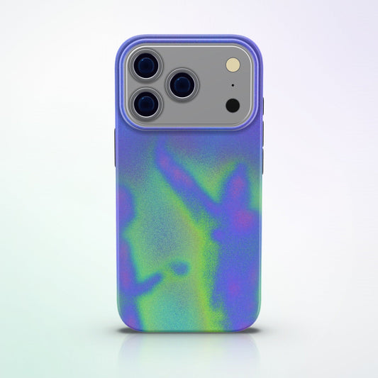 Gemini MagSafe Tough Phone Case by MYNTELO, straight-on back view