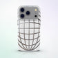 Reticulum MagSafe Tough Phone Case by MYNTELO, straight-on back view