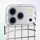Reticulum MagSafe Tough Phone Case by MYNTELO, close-up of the raised camera cutout