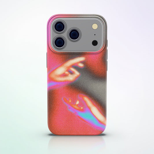 Tactus MagSafe Tough Phone Case by MYNTELO, straight-on back view