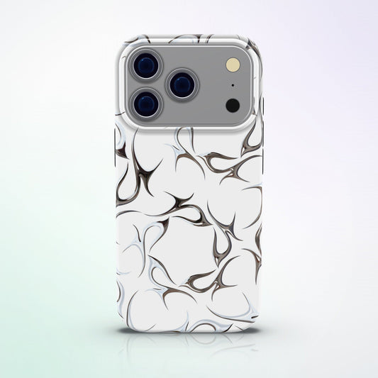 Tendril MagSafe Tough Phone Case by MYNTELO, straight-on back view