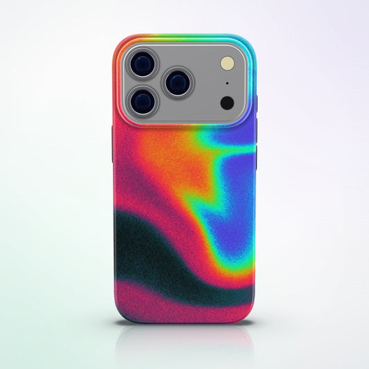 Thermia MagSafe Tough Phone Case by MYNTELO, straight-on back view