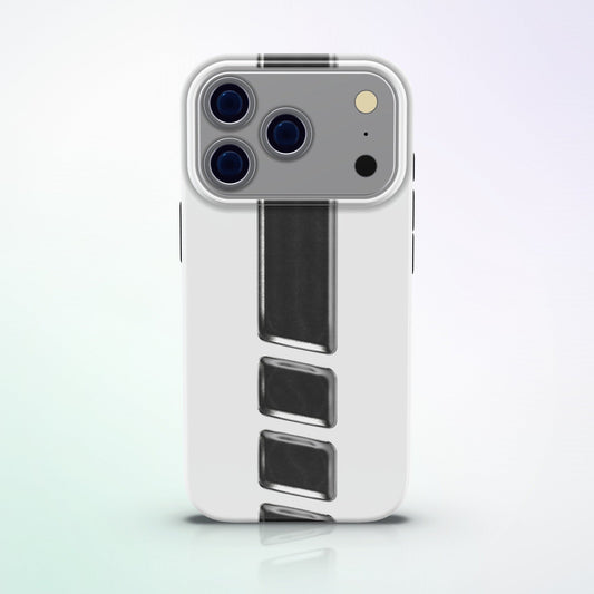Trinitas MagSafe Tough Phone Case by MYNTELO, straight-on back view