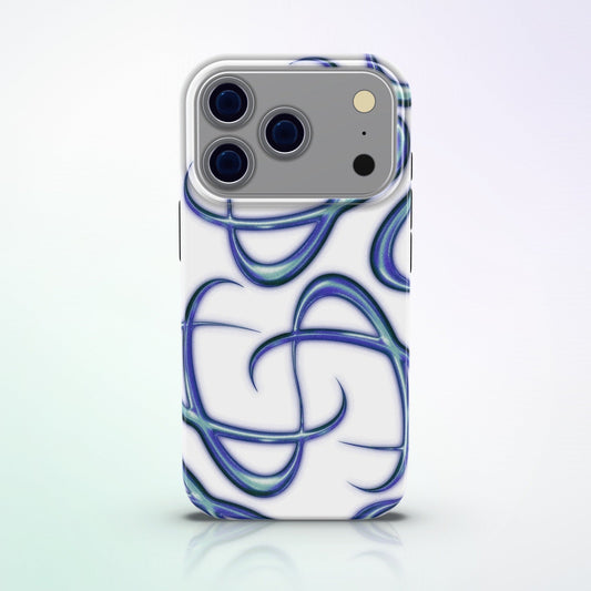 Vitium MagSafe Tough Phone Case by MYNTELO, straight-on back view