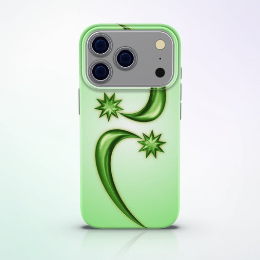 Zenith MagSafe Tough Phone Case by MYNTELO, straight-on back view
